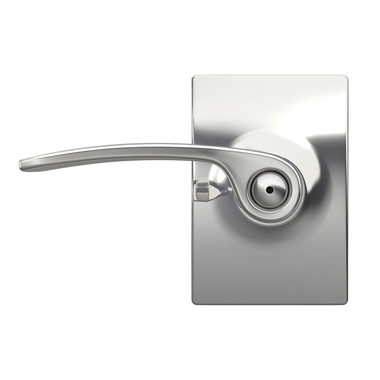 Merano Lever Bed & Bath Lock with Century Trim