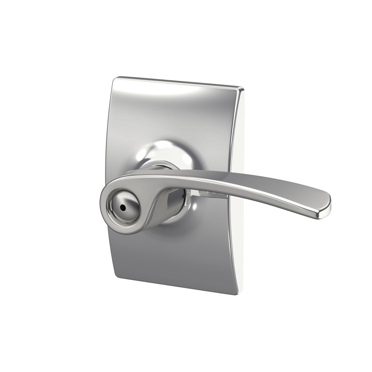 Merano Lever Bed & Bath Lock with Century Trim