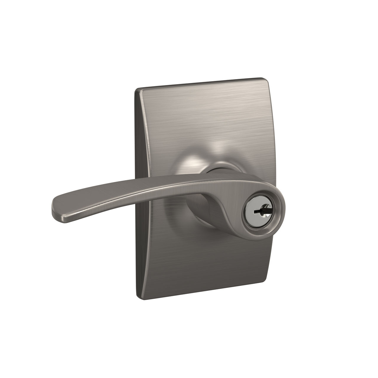 Merano Lever Keyed Entry Lock with Century Trim