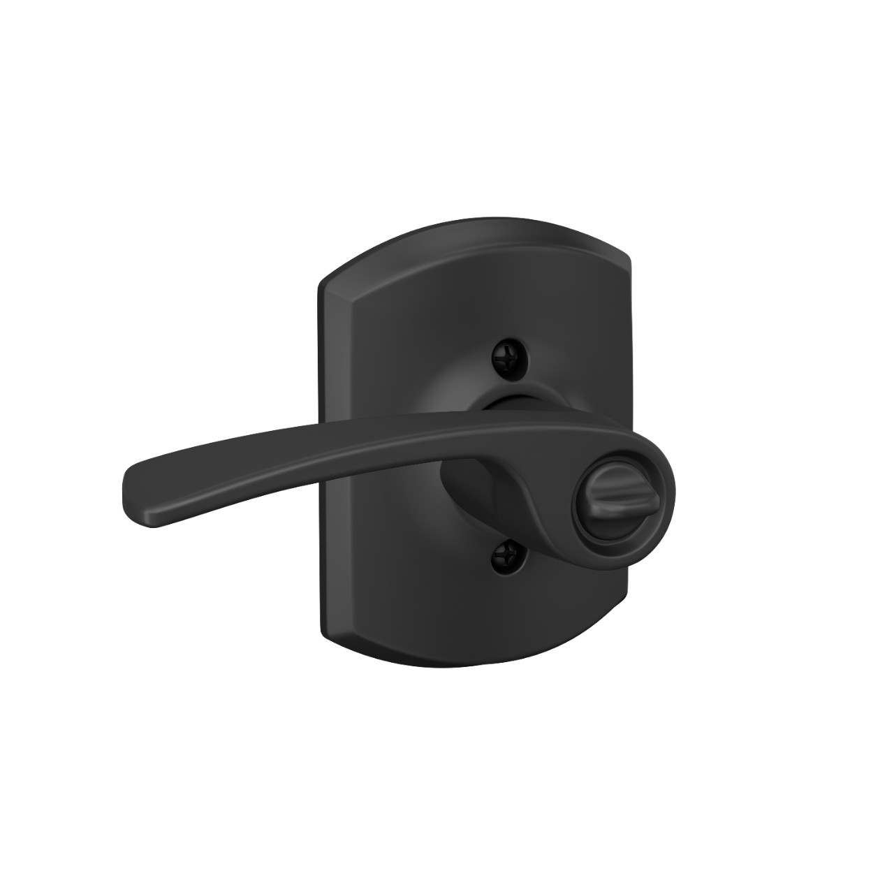 Merano Lever Keyed Entry Lock with Greenwich Trim
