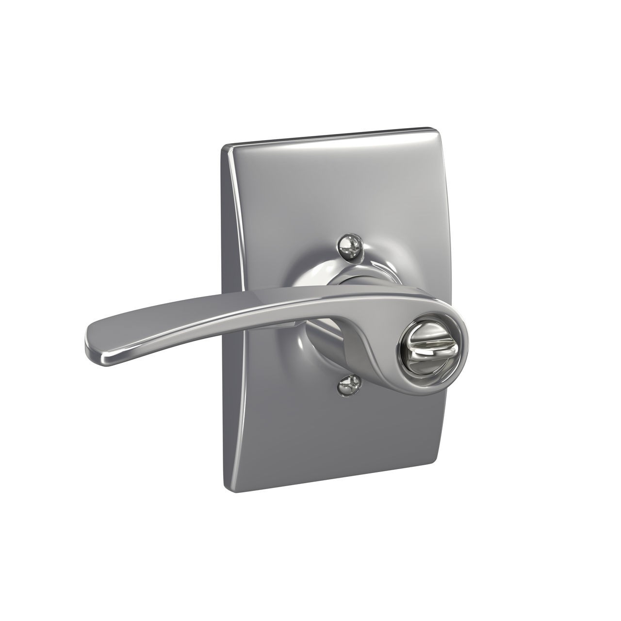 Merano Lever Keyed Entry Lock with Century Trim