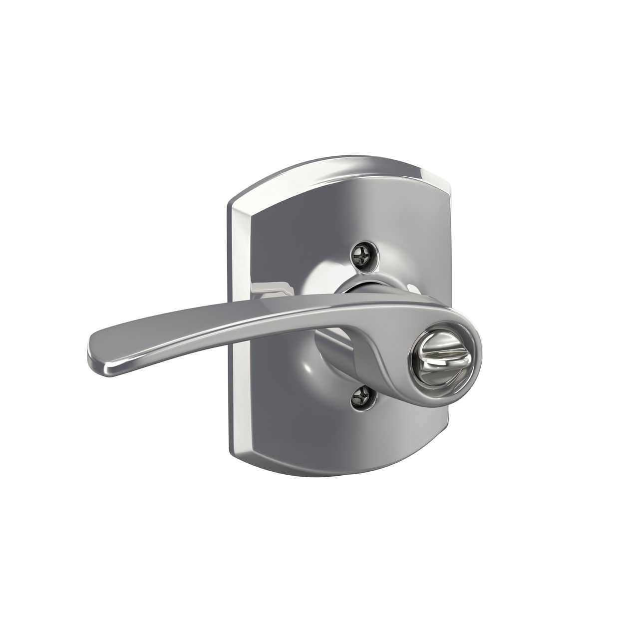 Merano Lever Keyed Entry Lock with Greenwich Trim