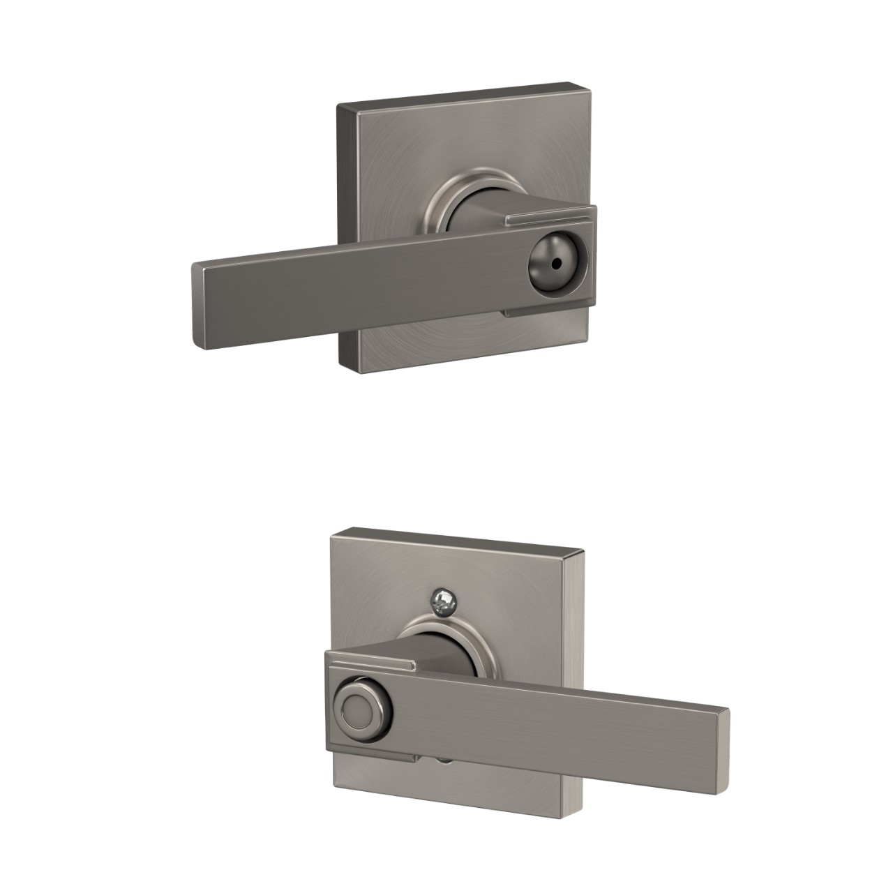 Northbrook lever Bed & Bath Lock with Collins Trim