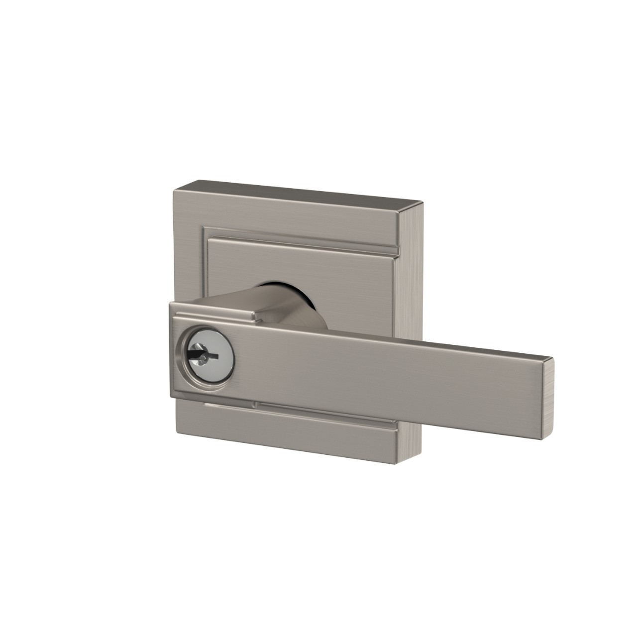 Northbrook Lever Keyed Entry Lock with Upland Trim