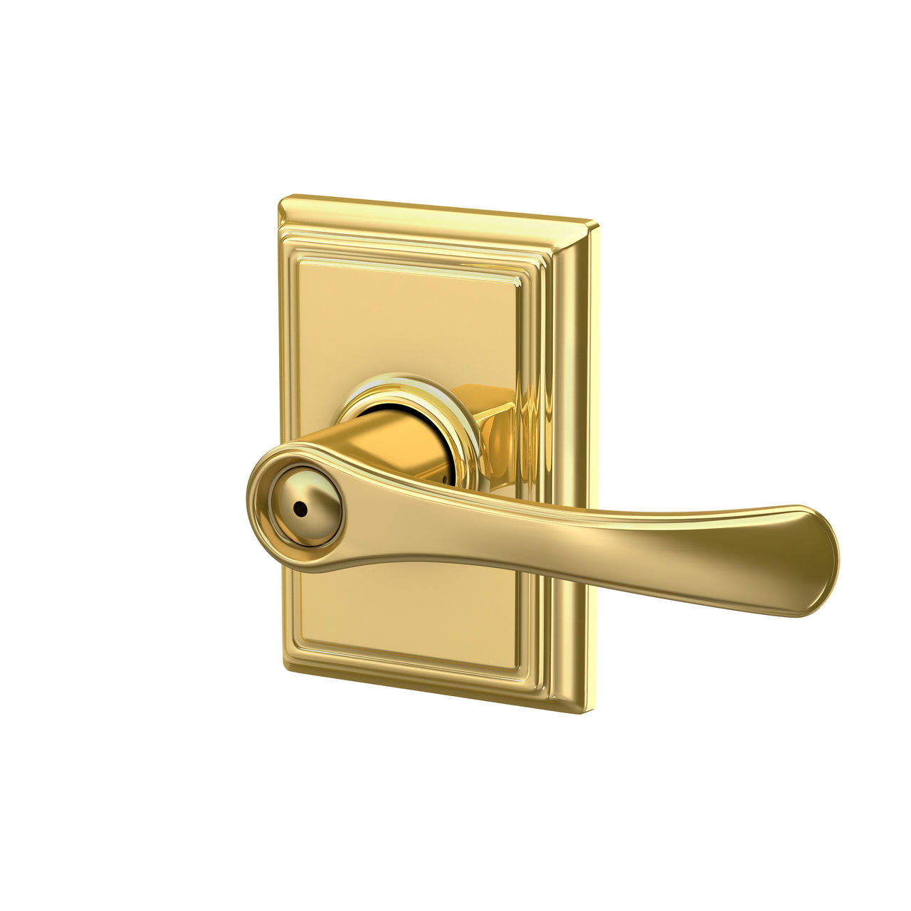Avila Lever Bed & Bath Lock with Addison Trim