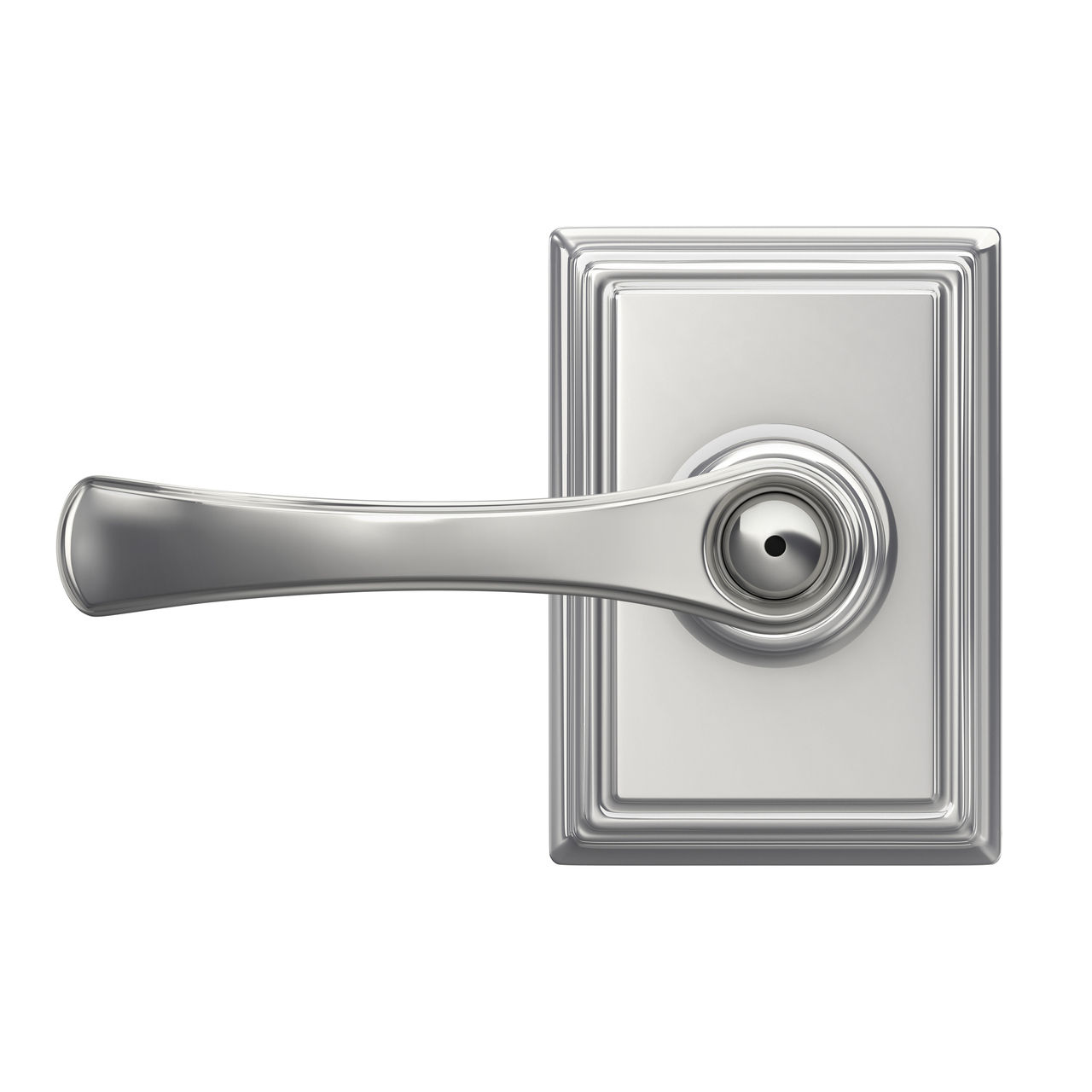 Avila Lever Bed & Bath Lock with Addison Trim