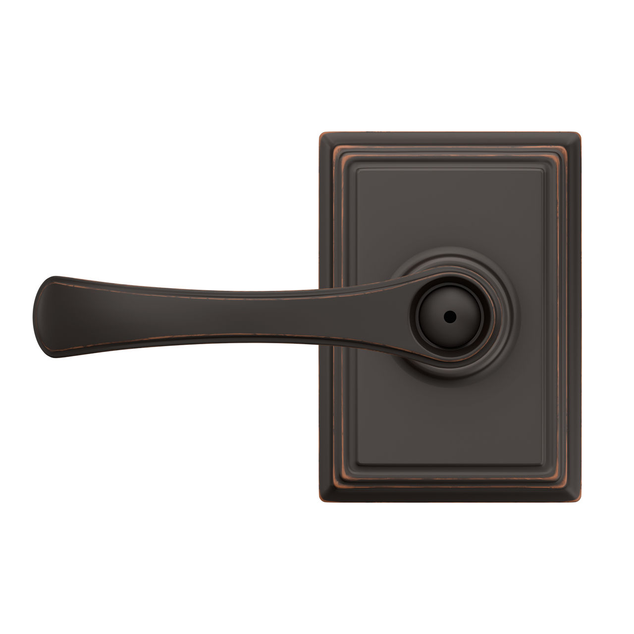 Avila Lever Bed & Bath Lock with Addison Trim